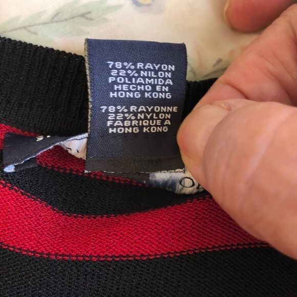 Jones New York V Neck Pullover sweater size PP GUC - Picture 4 of 5